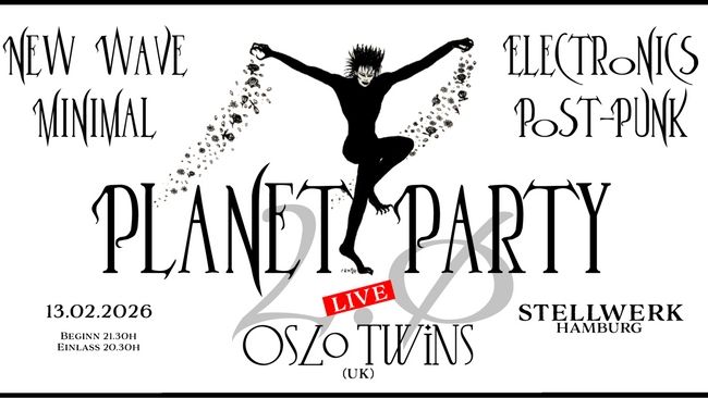 Planet Party/ Live: Oslo Twins(UK)