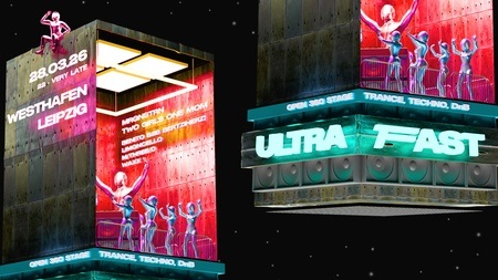 ULTRAFAST // w. mrgstrn & two girls one mom - Westhafen LEIPZIG // 28.03.2026