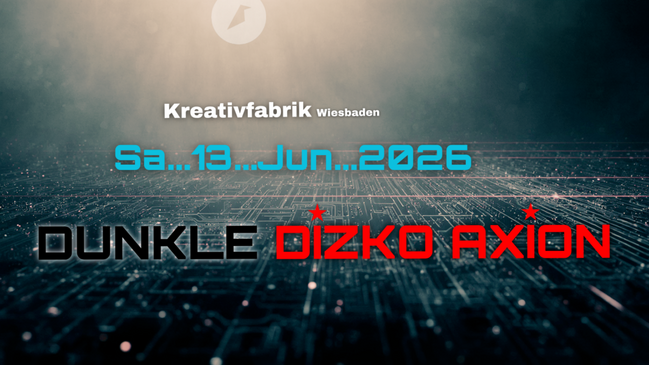 Dunkle Dizko Axion