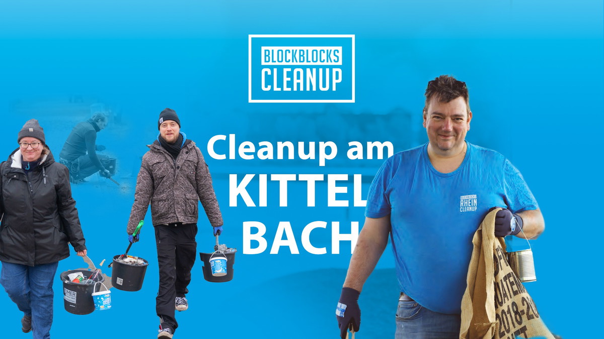Titelbild der Veranstaltung Cleanup am Kittelbach