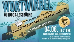 WORTWIBEL · Open-Air Kurzgeschichten Lesebühne