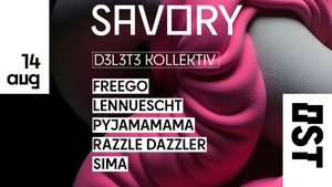 (5€) Savory - Techno Every Thursday