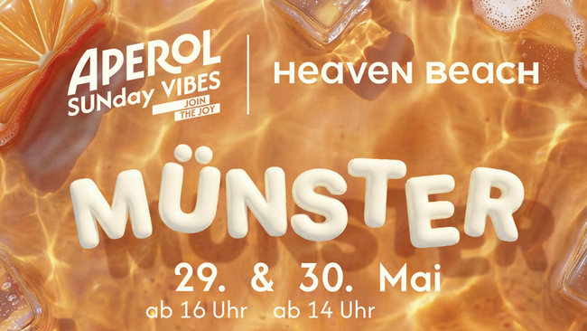 APEROL SUNday VIBES // Samstag, 30. Mai 2026