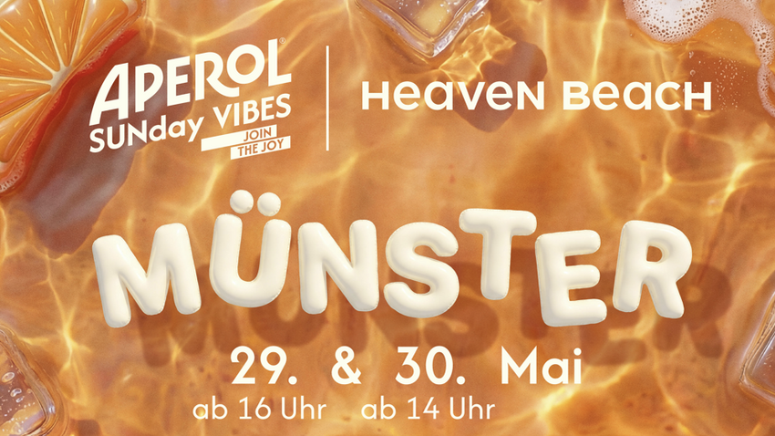 APEROL SUNday VIBES // Samstag, 30. Mai 2026