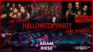 Größte Halloween Party Frankfurt