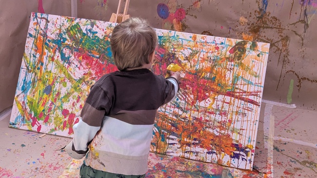 ActionFamilienPainting
