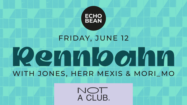 RENNBAHN with Jones, Herr Mexis & Mori_Mo