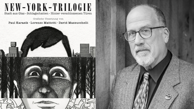 Paul Karasik - Lesung und Gespräch zur „New-York-Trilogie“