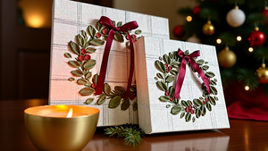 Weihnachtliche Strukturkunst: Art-Workshop in Dresden