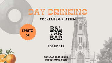 ☀️ Day Drinking - BaltarBar X Sudermann - Pop up Event