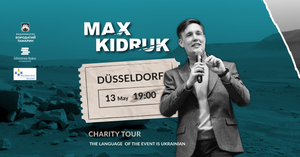 Benefiz-Event: Treffen mit dem ukrainischen Schriftsteller Max Kidruk in Düsseldorf
