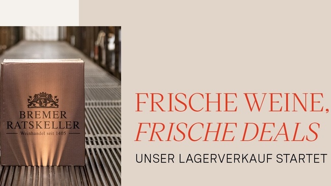 Lagerverkauf Bremer Ratskeller