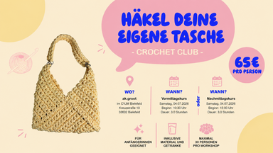 Crochet Club - Häkel deine eigene Tasche