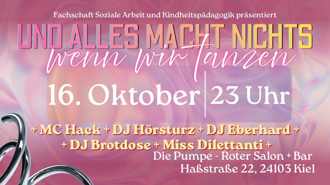 UND ALLES MACHT NICHTS WENN WIR TANZEN
