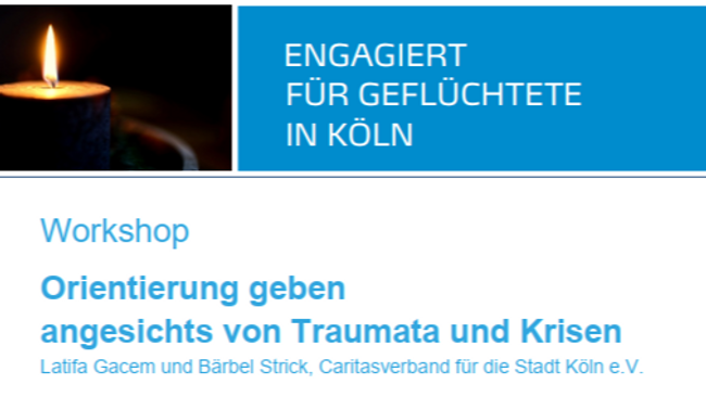 Workshop: Orientierung geben angesichts von Traumata und Krisen