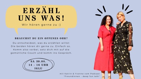 Sprich mit uns! - Freundinnen deep fun talk