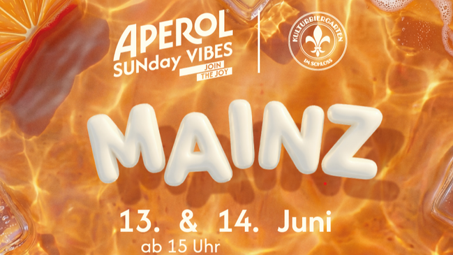 APEROL SUNday VIBES // Samstag, 13. Juni 2026