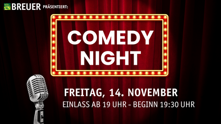 Comedy Night bei Pflanzen Breuer