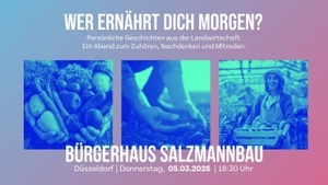 Lesung: Wer ernährt dich morgen?