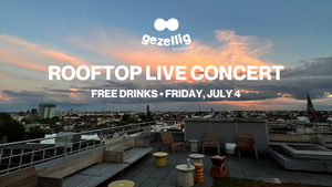 Rooftop Live Music Concert (free drinks & ice cream)