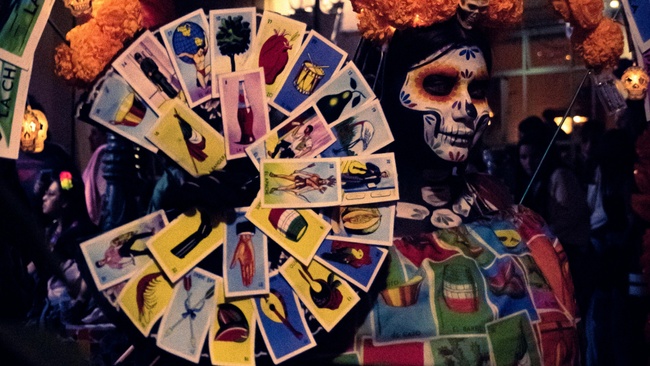 Lotería Mexicana I Día de Muertos