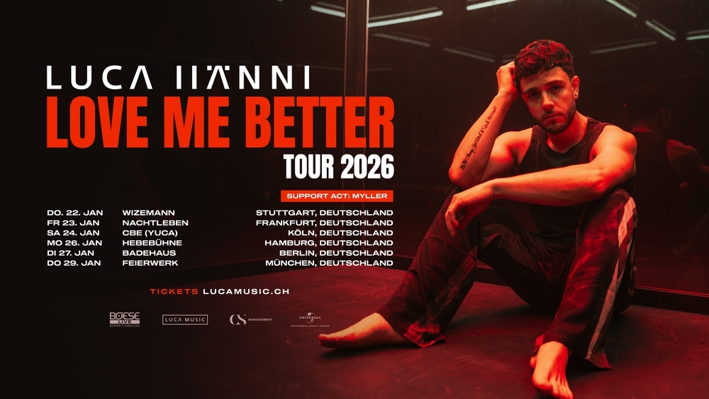 Luca Hänni - Love Me Better Tour