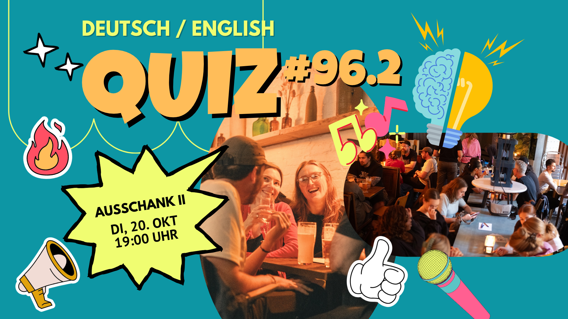 Quiz #96-2 @ Ausschank II - Straßenbräu Kreuzberg - DEU/ENG