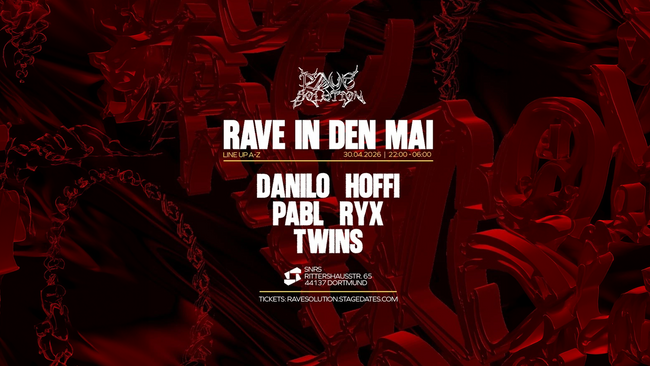 RAVE IN DEN MAI by Ravesolution // 30.04.2026