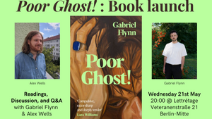 Poor Ghost! Book launch with Gabriel Flynn