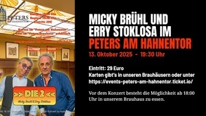 Mitsingkonzert mit Micky Brühl und Erry Stoklosa, am Keyboard Christoph Wüllner