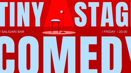 Tiny Stage Comedy: Biggest comedians on tiniest stage - stand-up in English