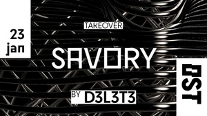 (5€) Savory - Techno Every Thursday