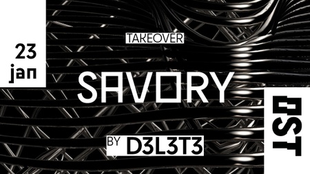 (5€) Savory - Techno Every Thursday