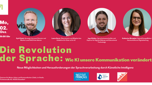 Podiumsdiskussion: Die Revolution der Sprache: Wie KI unsere Kommunikation verändert