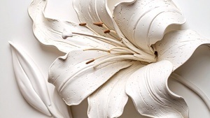 3D Blumen mit Spachtelmasse kreieren