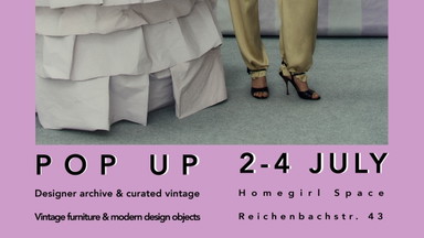 Designer Archive & Curated Vintage Pop Up