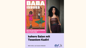 Lesung mit Tessniem Kadiri aus ,,Baba Issues“