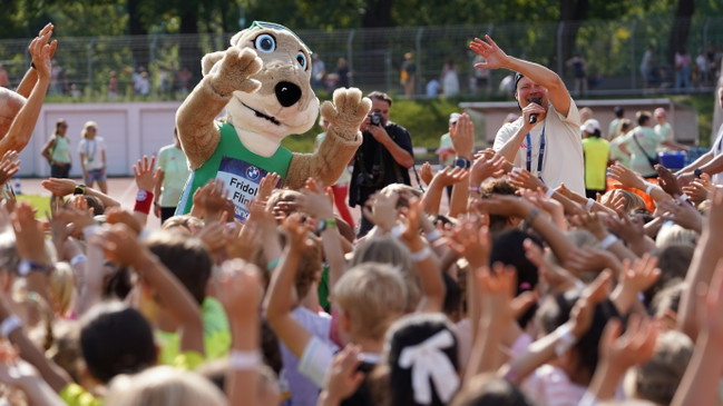 BAMBINI-LAUF beim BMW BERLIN-MARATHON