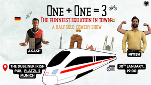 One Plus One = Three: Half Solo Comedy Show
