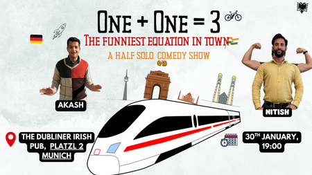 One Plus One = Three: Half Solo Comedy Show