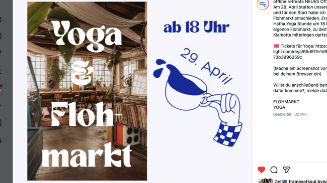 Yoga & Flohmarkt im Hettenbach45