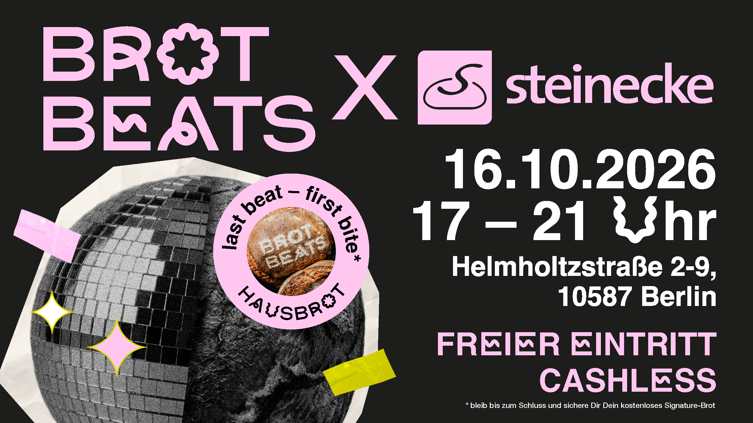 Brot Beats x Steinecke