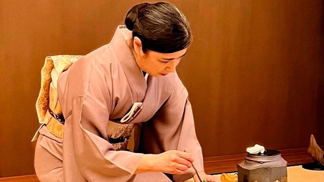 Chakai – Japanische Teezusammenkunft im Teehaus Bōki-an