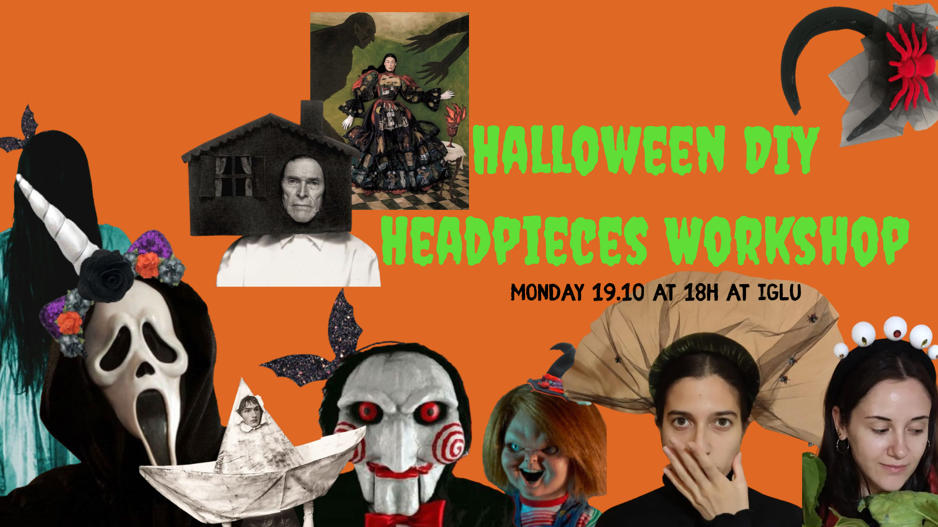 Halloween DIY Headpieces Workshop