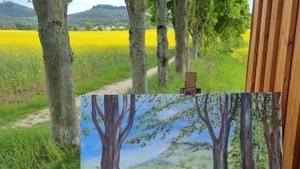 Draußen malen (Pleinair)