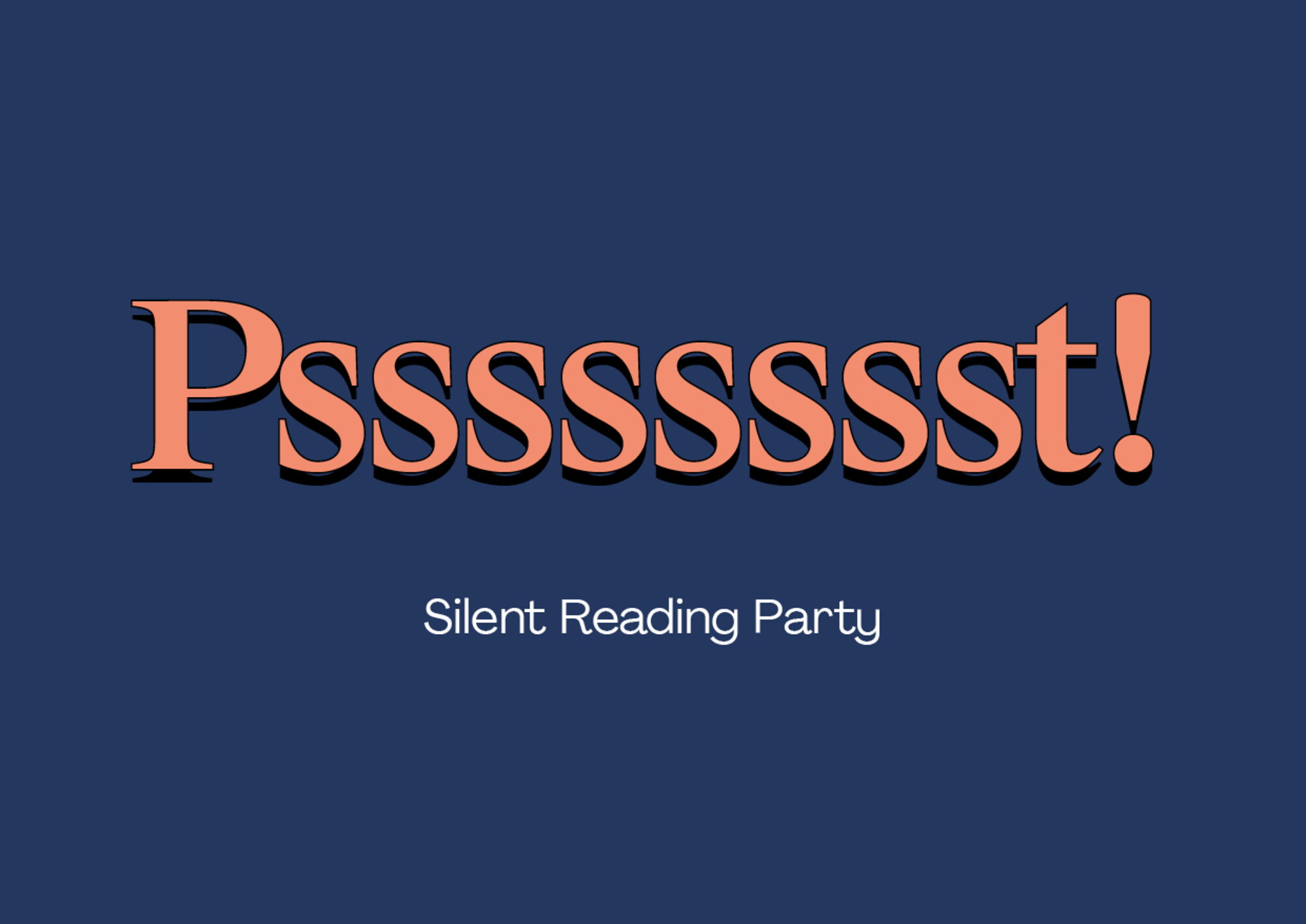 Silent Reading Party