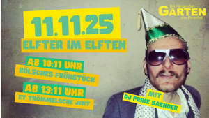 ELFTER ELFTER mit DJ Prinz Saender