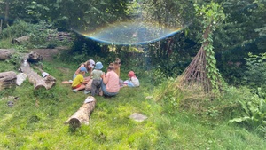 Waldzeit Köln.  Freies Naturerkunden für Groß und Klein