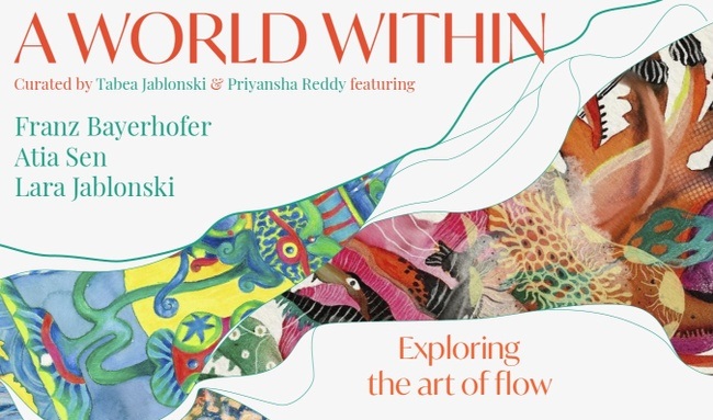 "A World Within" - mixed media exhibition at Fincan Neukölln
