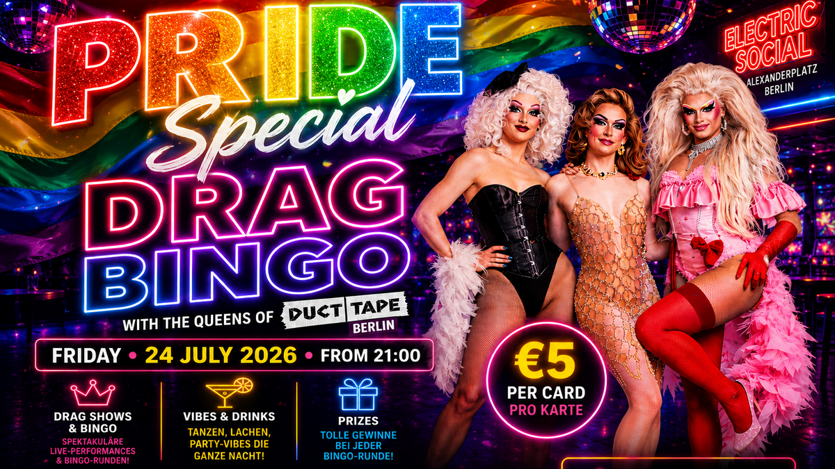 Drag Bingo - Pride Week Special @Electric Social